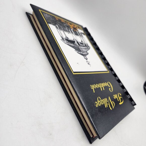 The Village Cookbook Community Recipe Collection Plastic Comb Morris Press - Picture 6 of 7